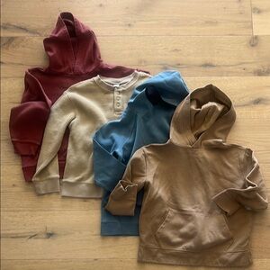 Boys’ Cozy Cotton Hoodies Sweatshirts and Henley